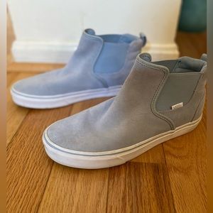 Vans Asher Mid-Top Slip On Sneakers